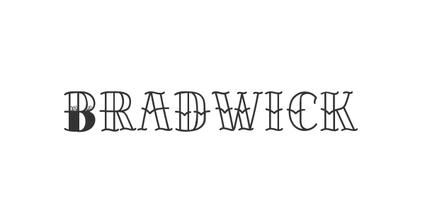 Bradwick font thumbnail