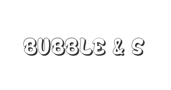 Bubble & Soap font thumbnail
