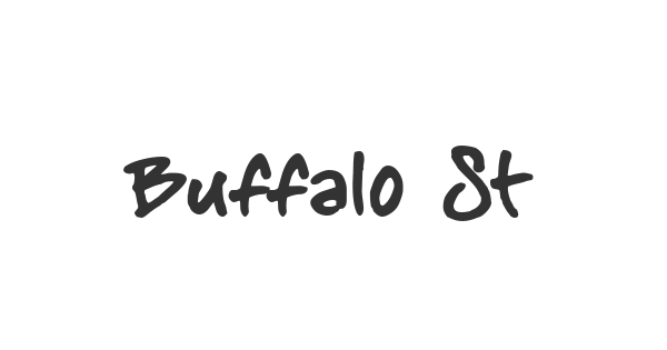 Buffalo Stance font thumbnail