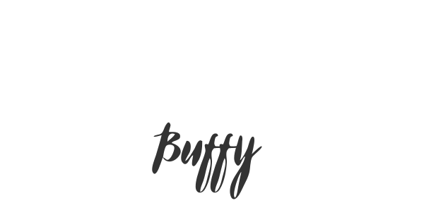 Buffy font thumbnail
