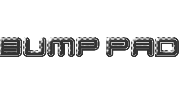 Bump Pad font thumbnail