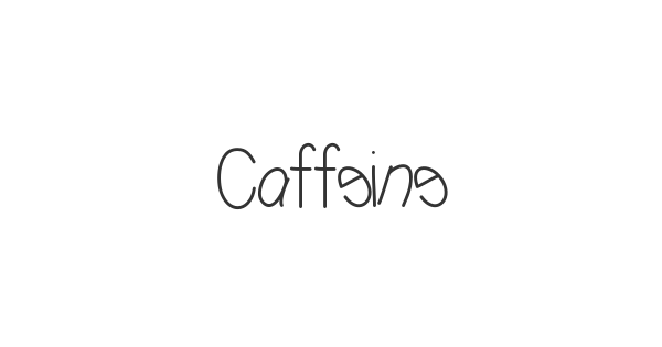 Caffeine font thumbnail