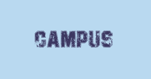 Campus font thumbnail