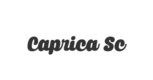 Caprica Script font thumbnail