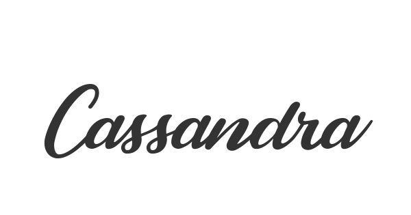 Cassandra font thumbnail