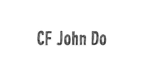 CF John Doe font thumbnail