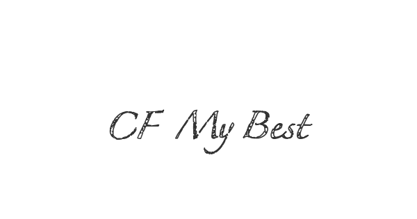 CF My Best Friend font thumbnail
