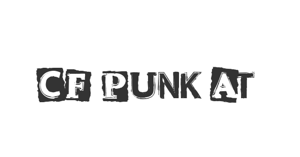 CF Punk Attitude font thumbnail