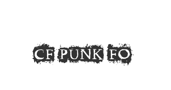 CF Punk Forever font thumbnail