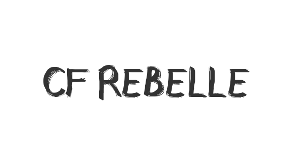 CF Rebelle font thumbnail