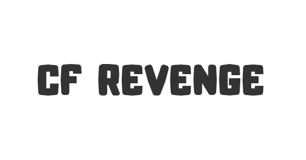 CF Revenge font thumbnail
