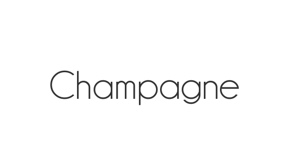 Champagne & Limousines font thumbnail