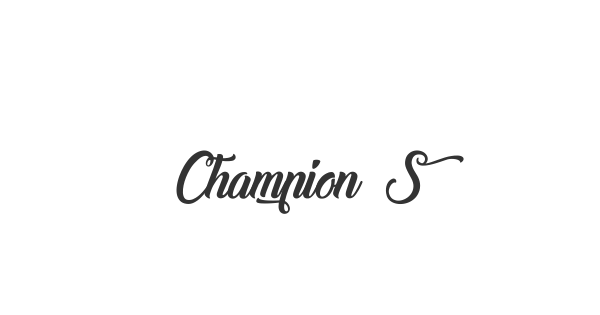 Champion Shipmate font thumbnail