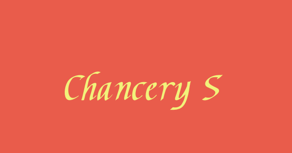 Chancery Stars font thumbnail