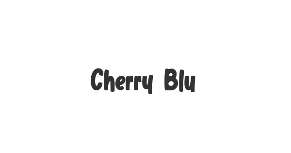 Cherry Blue font thumbnail