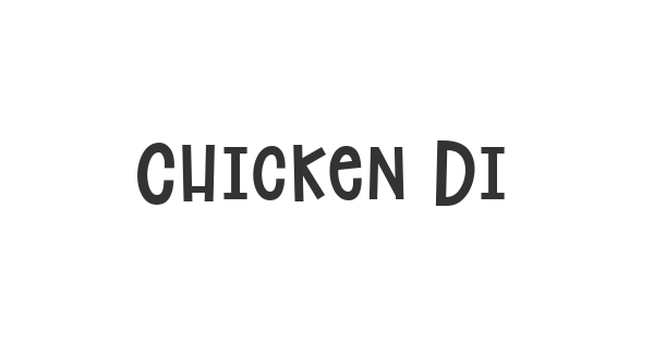 Chicken Dinner font thumbnail