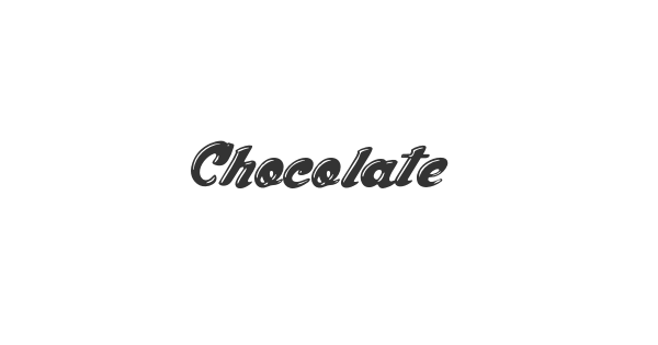 Chocolate Dealer font thumbnail