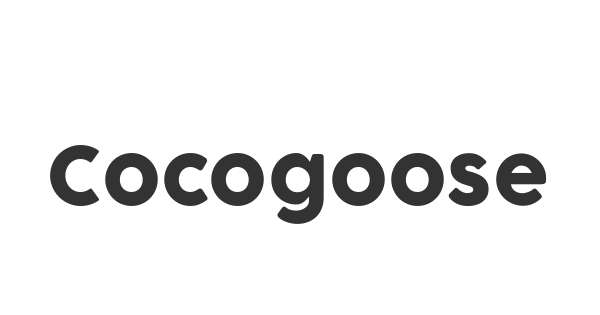 Cocogoose font thumbnail