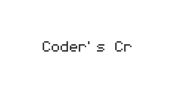 Coder’s Crux font thumbnail