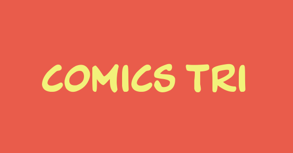 COMICS TRICKS font thumbnail