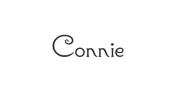Connie font thumbnail