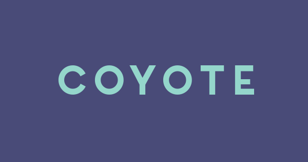 Coyote font thumbnail