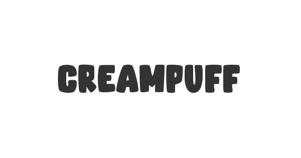 Creampuff font thumbnail