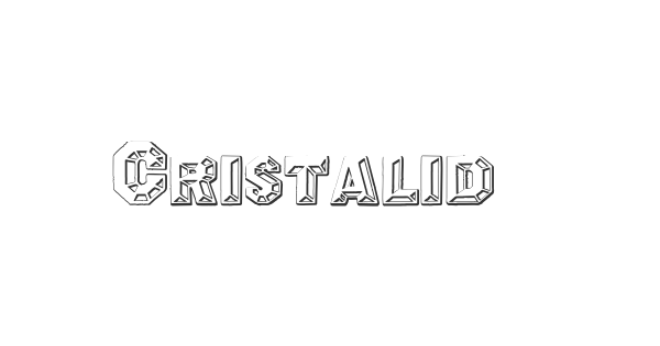 Cristalid / Prismatica font thumbnail