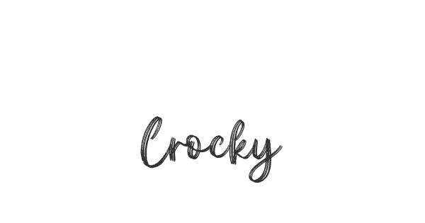 Crocky font thumbnail