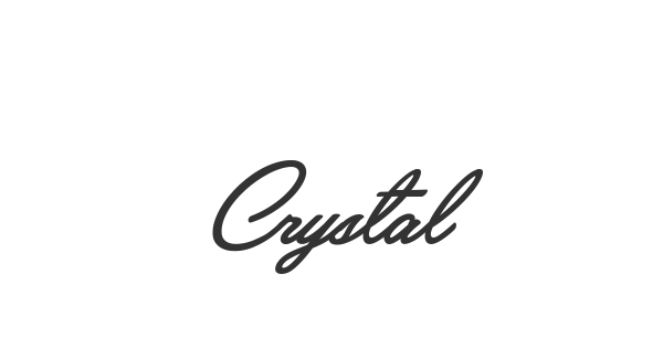 Crystal font thumbnail