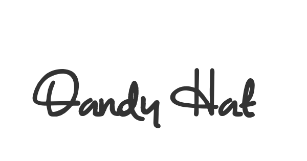 Dandy Hat Trick font thumbnail