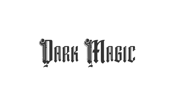 Dark Magic font thumbnail