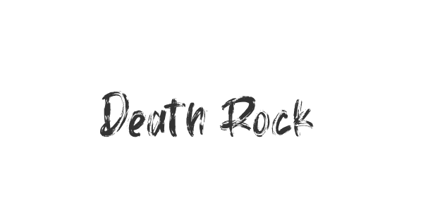 Death Rock font thumbnail