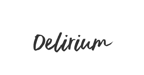 Delirium font thumbnail