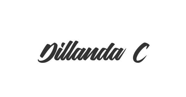Dillanda Caligraphy Script font thumbnail