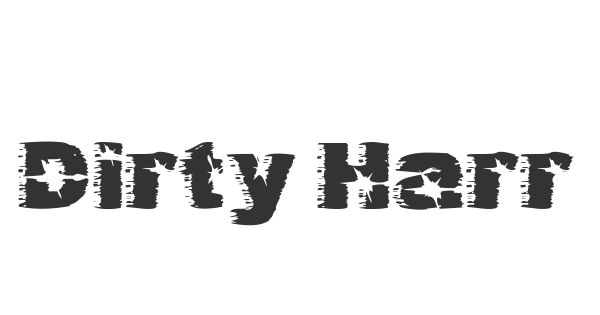 Dirty Harry font thumbnail