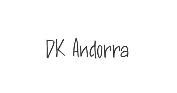 DK Andorra Script font thumbnail