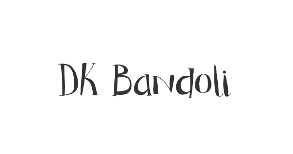 DK Bandolina font thumbnail