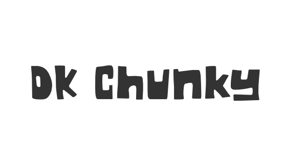 DK Chunky Chicken font thumbnail