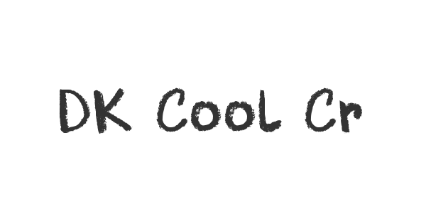 DK Cool Crayon font thumbnail