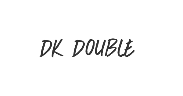 DK Double Quick font thumbnail