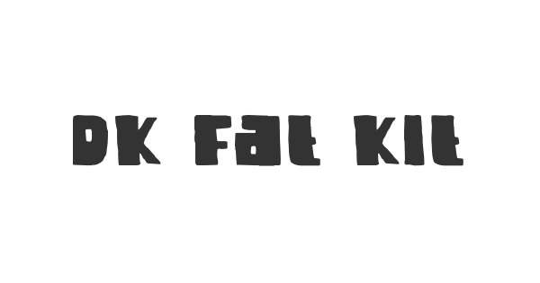 DK Fat Kitty Kat font thumbnail