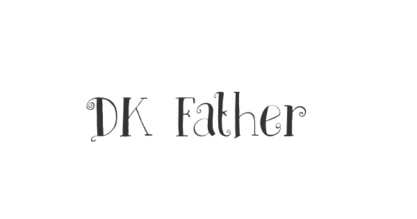 DK Father Frost font thumbnail