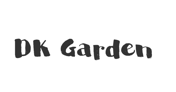 DK Garden Bed font thumbnail