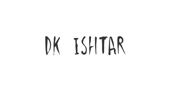 DK Ishtar font thumbnail