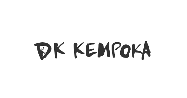 DK Kempoka font thumbnail