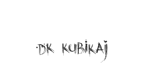 DK Kubikajiri font thumbnail