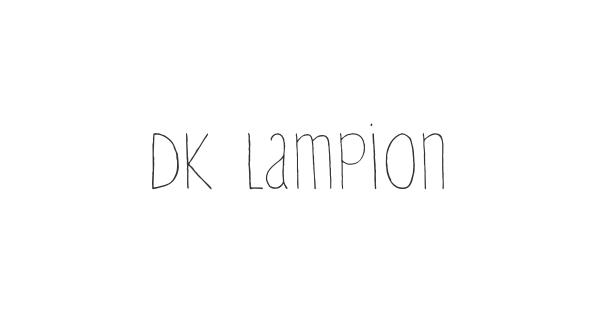 DK Lampion font thumbnail