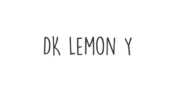 DK Lemon Yellow Sun font thumbnail