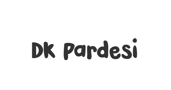 DK Pardesi font thumbnail